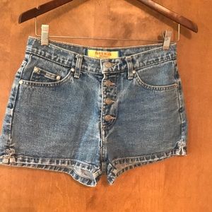 Paris Blues Vintage High Waist Jean Shorts